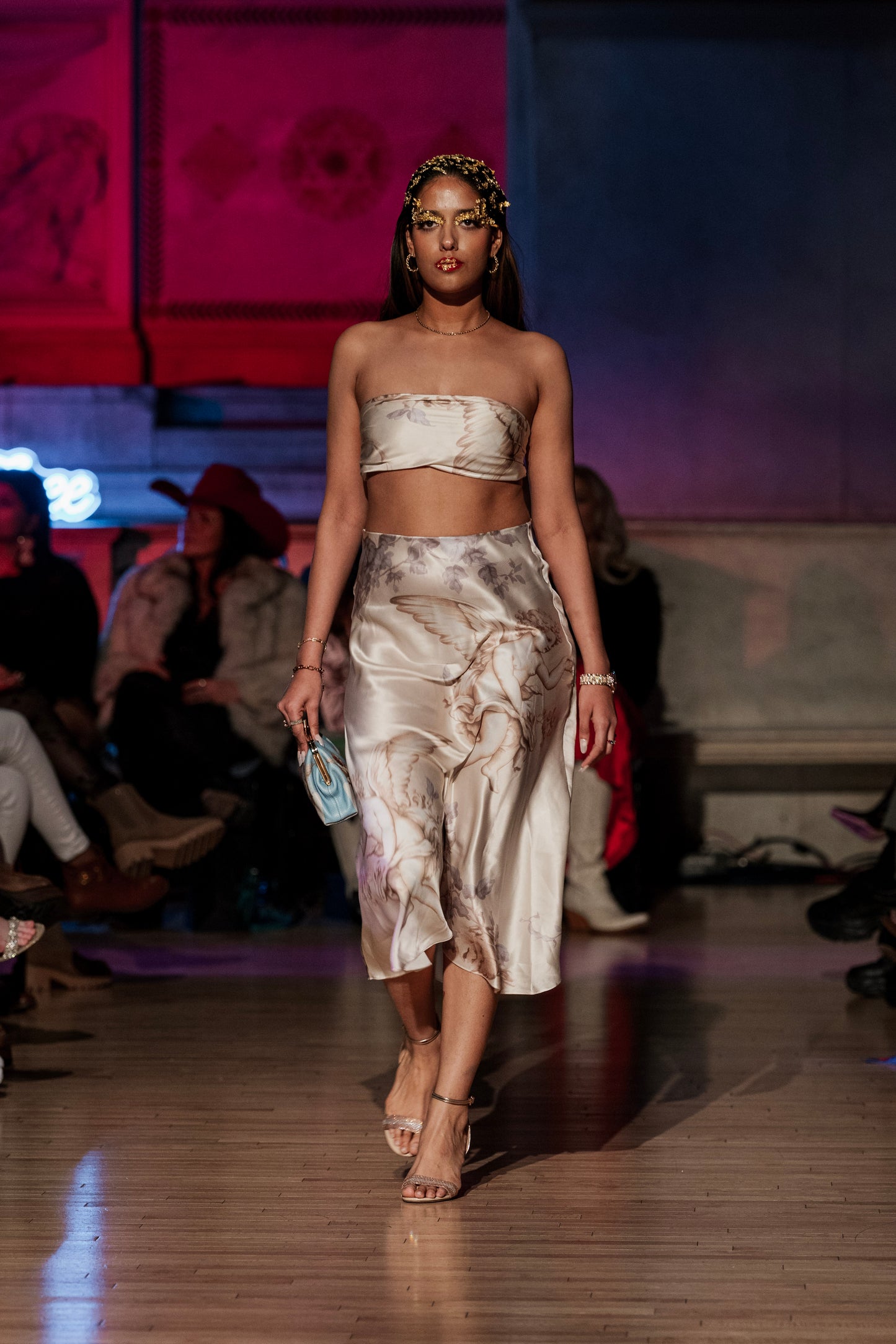 Runway Collection FW25 Silk Maxi Skirt