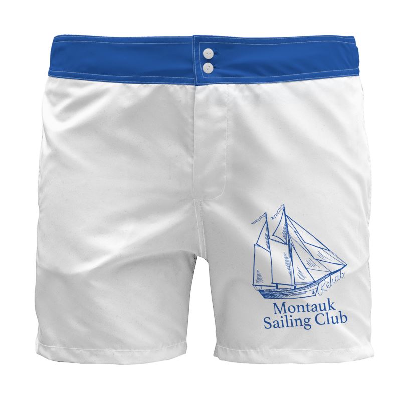 Runway Collection SS24 Montauk Sailing Club Board Shorts