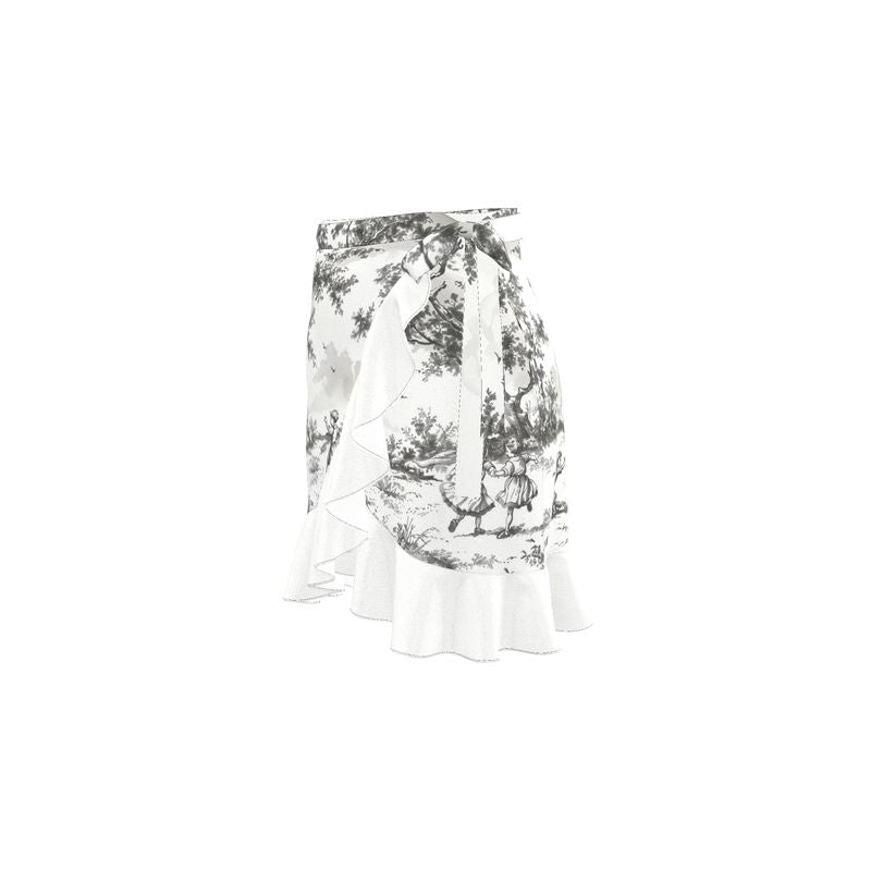 Runway Collection FW25 Toile Flounce Skirt