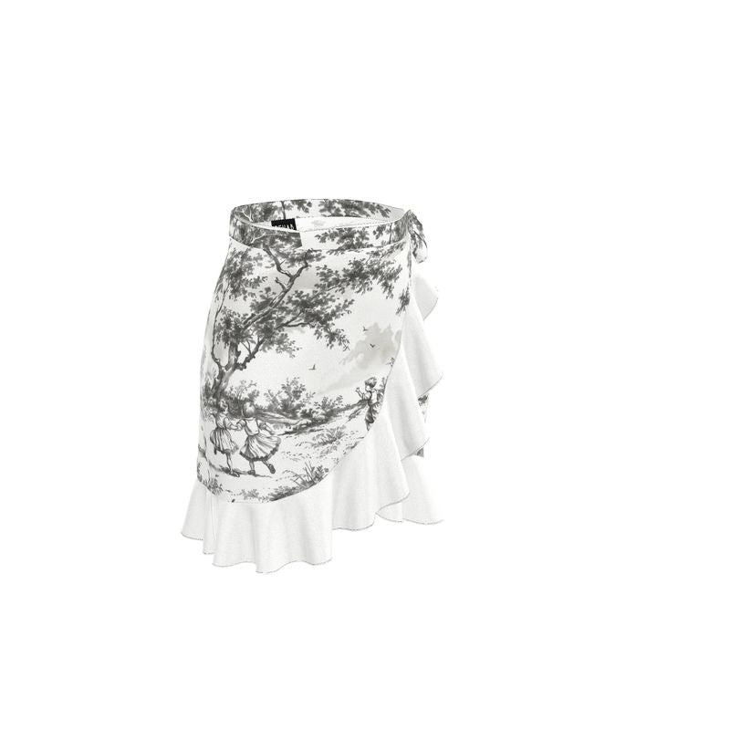 Runway Collection FW25 Toile Flounce Skirt